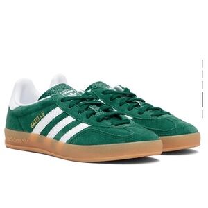 NWOT Adidas Gazelle Indoor Women Sneaker 6.5 in Green